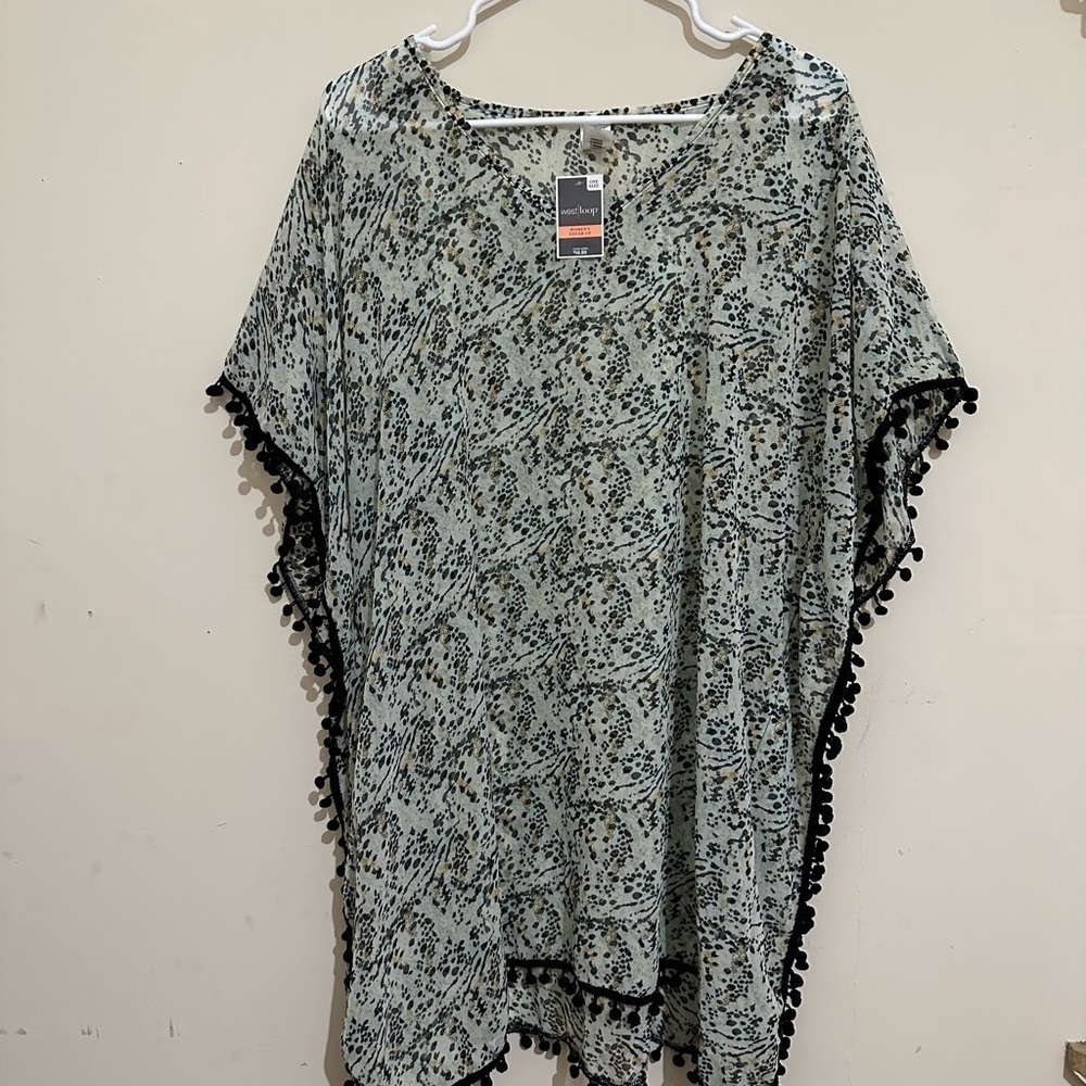 West Loop One Size Swimming Beach Cover Up